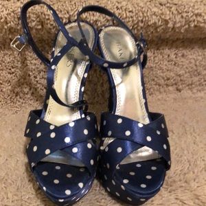 Bakers Dottie Size 7 Platform Heels 👠
